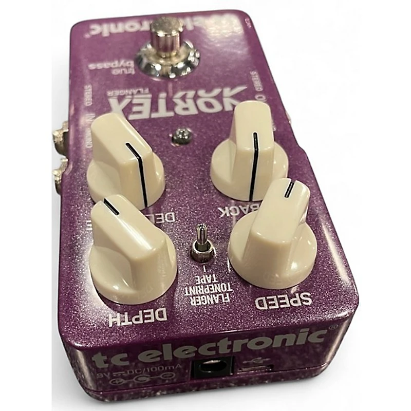Used TC Electronic Vortex Flanger Effect Pedal