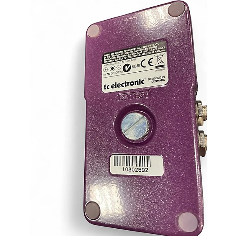 Used TC Electronic Vortex Flanger Effect Pedal