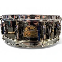 Used Pearl 14X5.5 Chad Smith Snare Black Chrome Drum