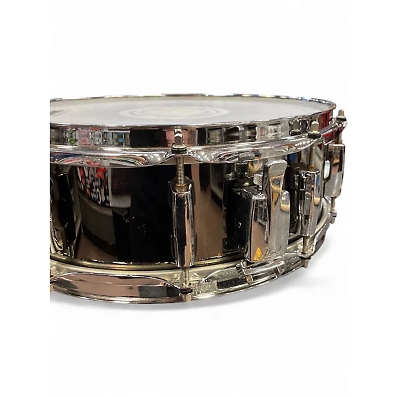 Used Pearl 14X5.5 Chad Smith Snare Black Chrome Drum