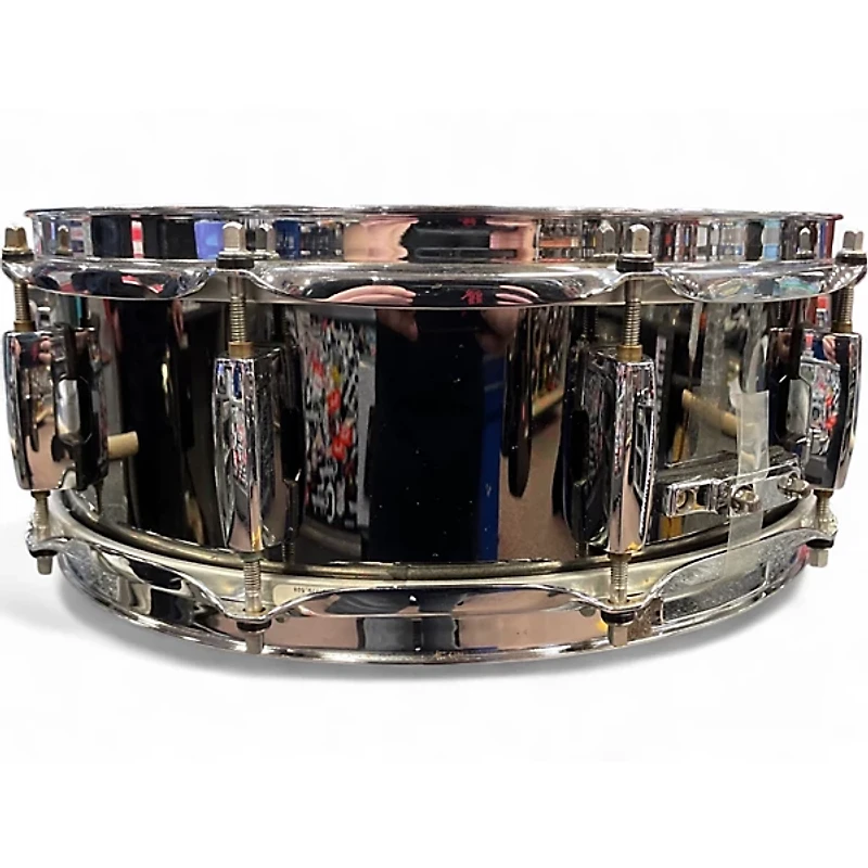 Used Pearl 14X5.5 Chad Smith Snare Black Chrome Drum
