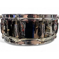 Used Pearl 14X5.5 Chad Smith Snare Black Chrome Drum