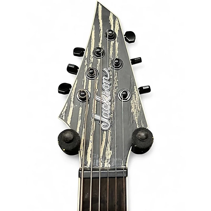 Used Jackson Pro Series Dinky DK HT6 Baked White Solid Body Electric Guitar