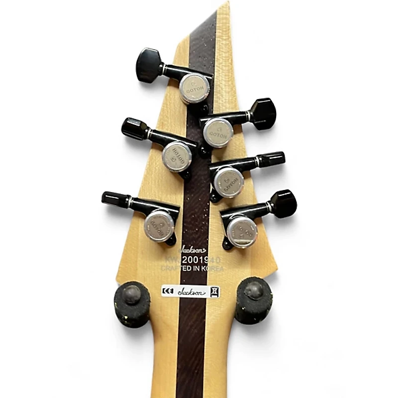 Used Jackson Pro Series Dinky DK HT6 Baked White Solid Body Electric Guitar