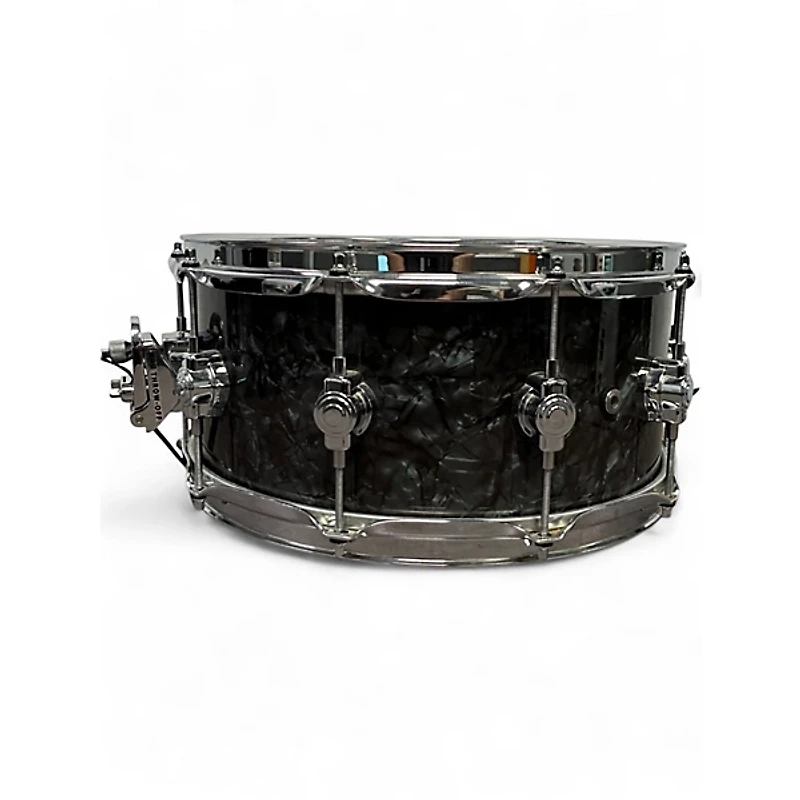 Used DW 6.5X14 Performance Series Snare BLACK DIAMOND Drum