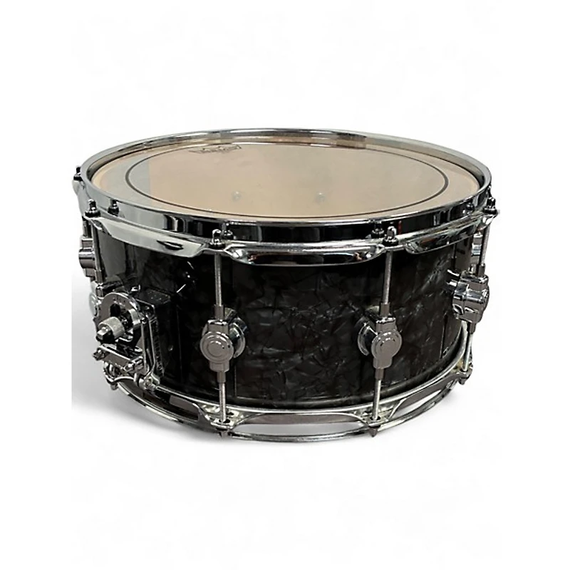 Used DW 6.5X14 Performance Series Snare BLACK DIAMOND Drum