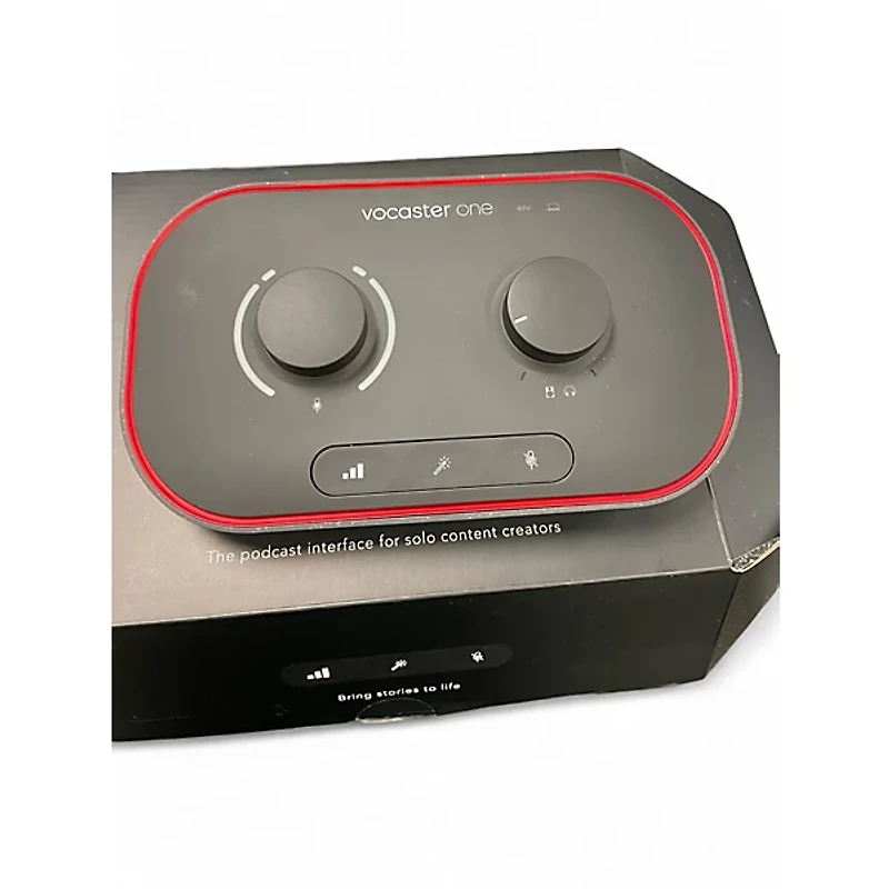 Used Focusrite Vocaster one Audio Interface