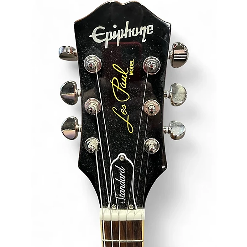 Used Epiphone Les Paul Standard Trans Purple Solid Body Electric Guitar