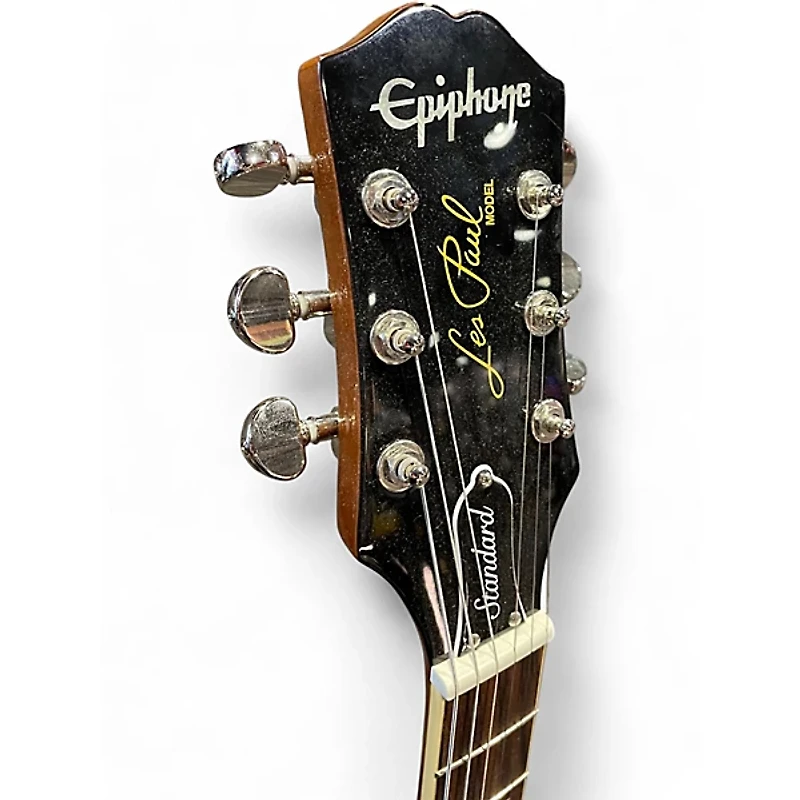 Used Epiphone Les Paul Standard Trans Purple Solid Body Electric Guitar