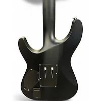 Used Schecter Guitar Research Damien Platinum Flat Black Solid Body Electric Guitar