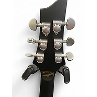 Used Schecter Guitar Research Damien Platinum Flat Black Solid Body Electric Guitar