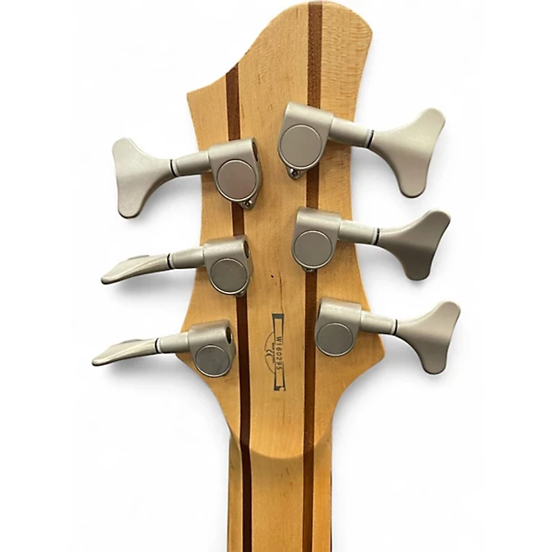 Used Ibanez BTB676 6 String Natural Electric Bass Guitar