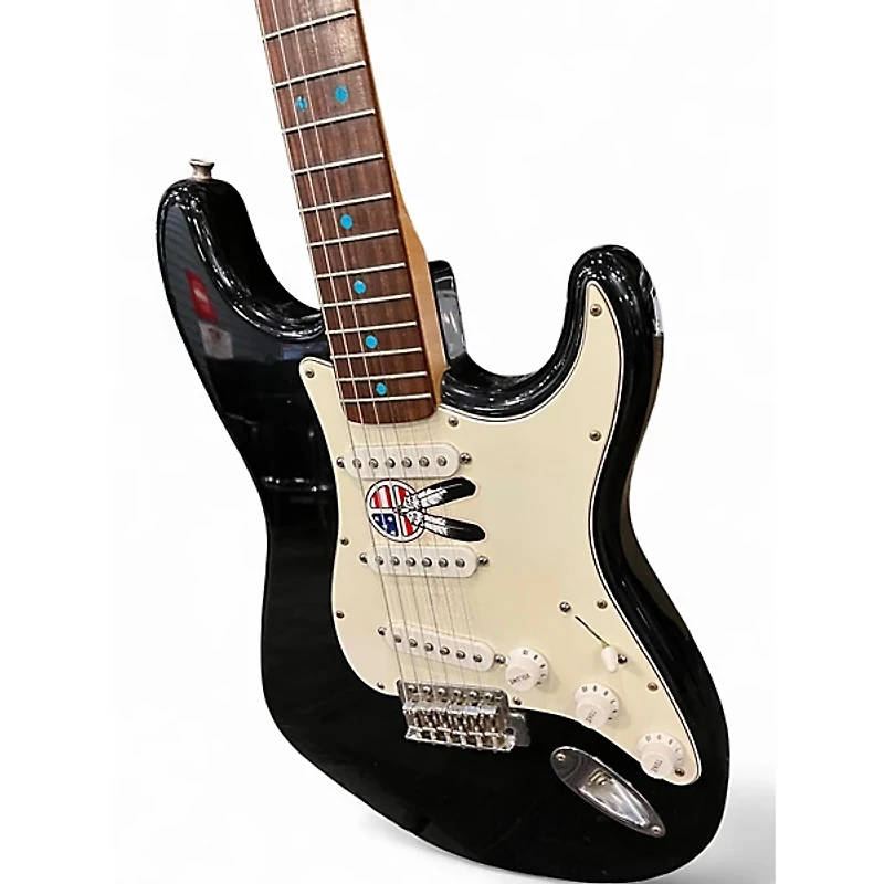 Used Fender Standard Stratacoustic Black Acoustic Electric Guitar