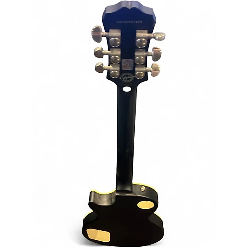 Used Epiphone Les Paul Traditional Pro Black Solid Body Electric Guitar