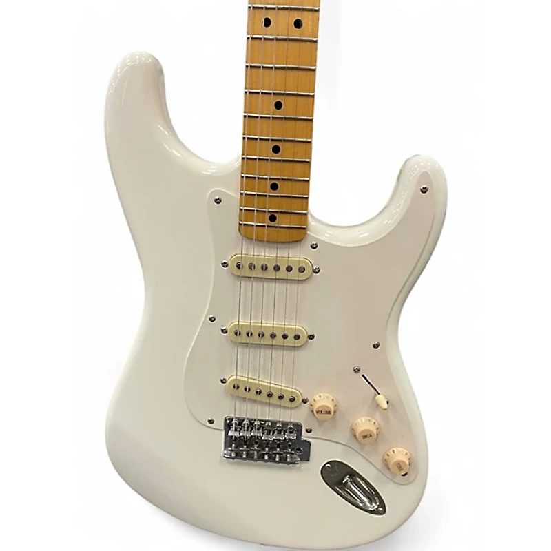 Used Squier Classic Vibe Stratocaster Olympic White Solid Body Electric Guitar