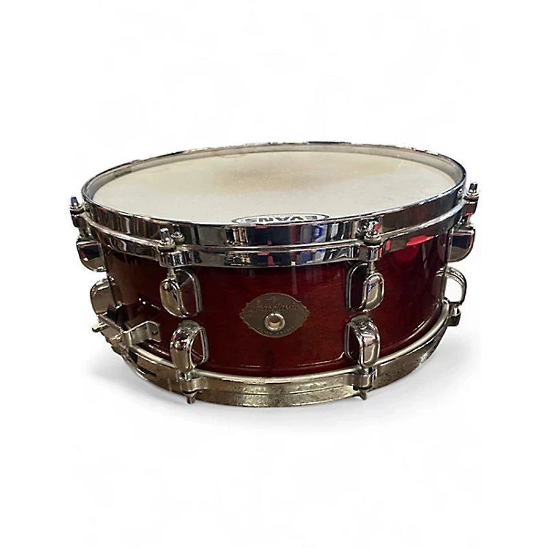 Used TAMA 6X14 Starclassic Snare Cherry Drum