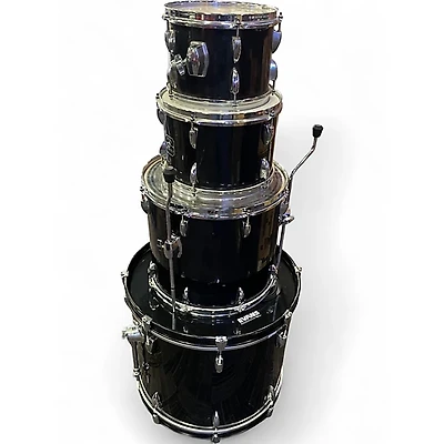 Used Gretsch Drums 4 Piece Energy Black Drum Kit