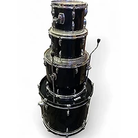 Used Gretsch Drums 4 Piece Energy Black Drum Kit