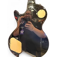 Used Epiphone Les Paul Standard Ebony Solid Body Electric Guitar