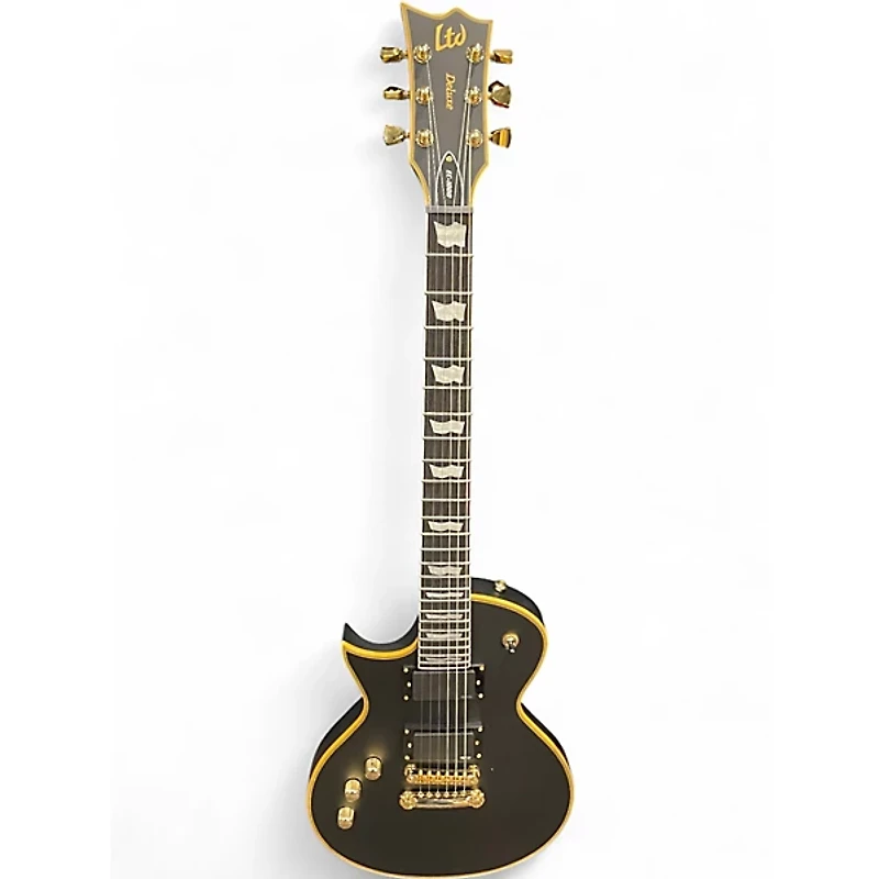 Used ESP LTD EC1000 Black Solid Body Electric Guitar