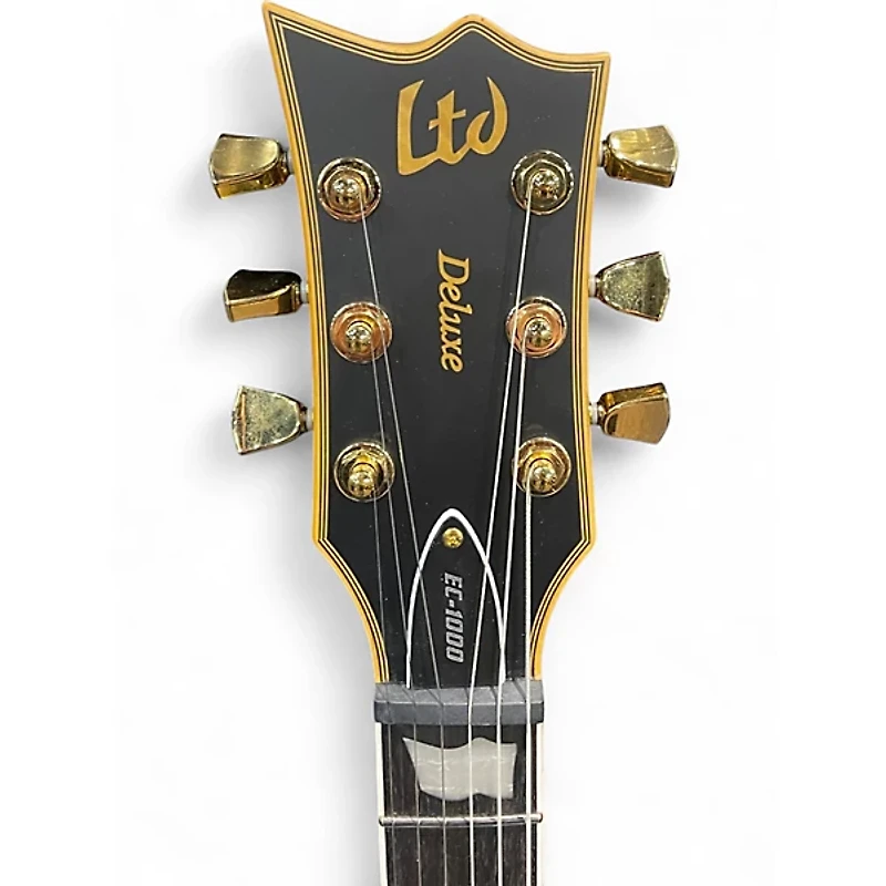 Used ESP LTD EC1000 Black Solid Body Electric Guitar