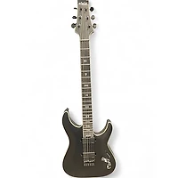 Used Schecter Guitar Research SLS ELITE EVIL TWIN Black Solid Body Electric Guitar