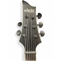 Used Schecter Guitar Research SLS ELITE EVIL TWIN Black Solid Body Electric Guitar