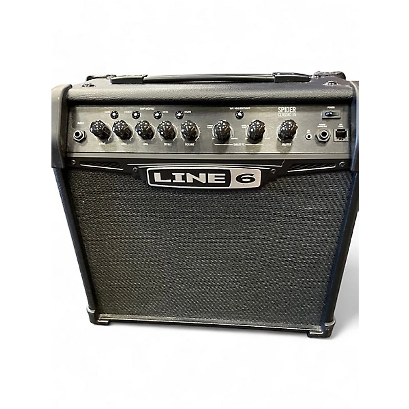 Used Line 6 SPIDER CLASSIC 15 Guitar Combo Amp