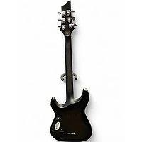 Used Schecter Guitar Research C1 Platinum Trans Black Solid Body Electric Guitar