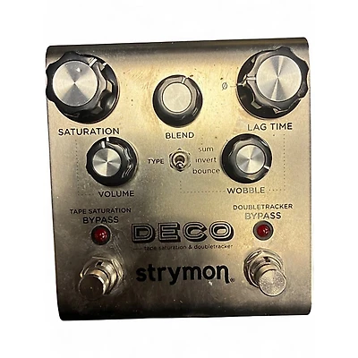 Used Strymon Deco Tape Saturation and Doubletracker Delay Effect Pedal