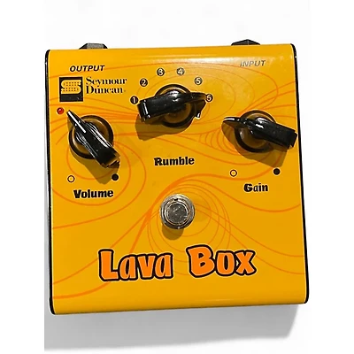 Used Seymour Duncan SFX05 Lava Box Distortion Overdrive Effect Pedal