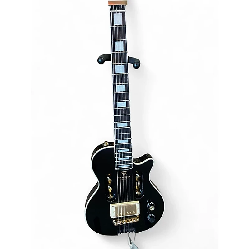 Used Traveler Guitar EG1 Custom Black Electric Guitar