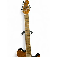 Used OLP MM1 Amber Solid Body Electric Guitar