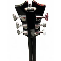 Used D'Angelico Premier Series DC BLACK Hollow Body Electric Guitar