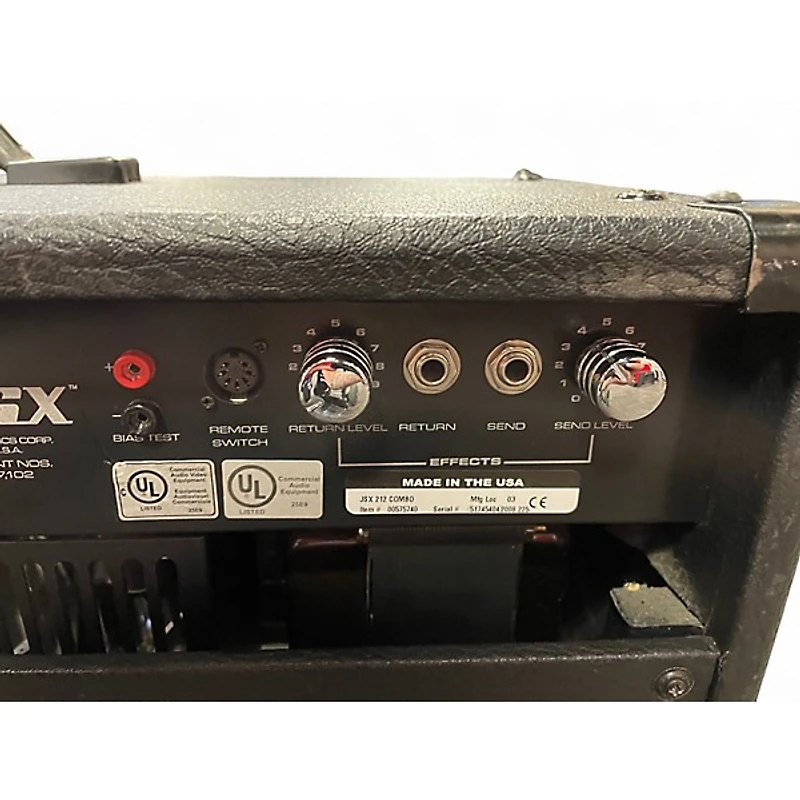 Used Peavey JSX Joe Satriani Signature 2x12 120W Tube Guitar Combo Amp