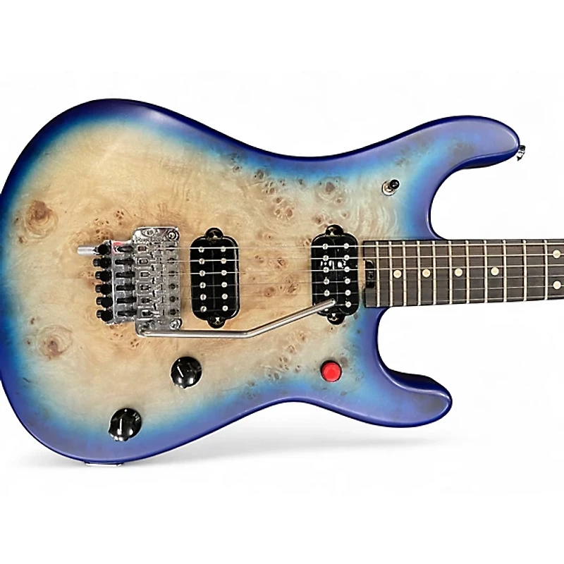 Used EVH 5150 Series Deluxe Blue Solid Body Electric Guitar