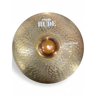 Used Paiste 16in Rude Crash/Ride Cymbal