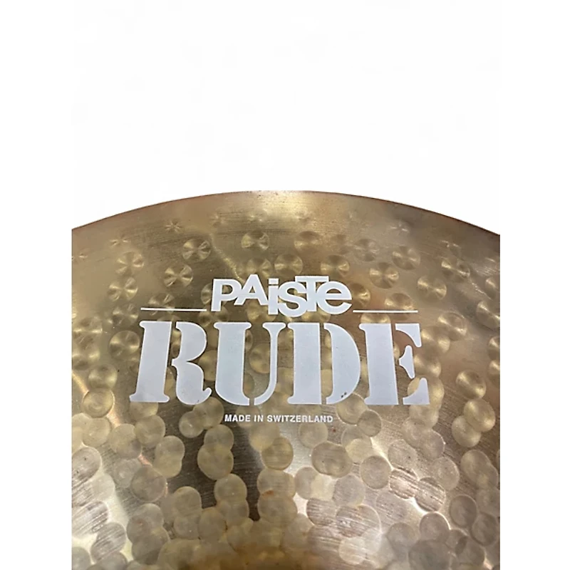 Used Paiste 16in Rude Crash/Ride Cymbal