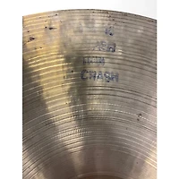 Used Bosphorus Cymbals 16in antique paper thin crash Cymbal