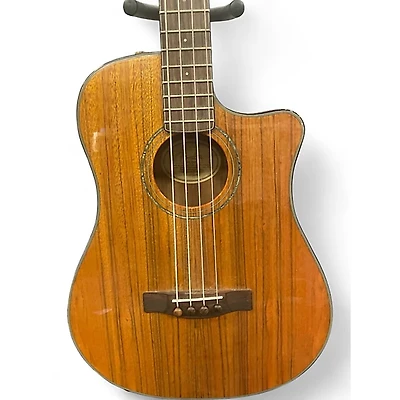 Used Fender VB-NAT Natural Acoustic Bass Guitar