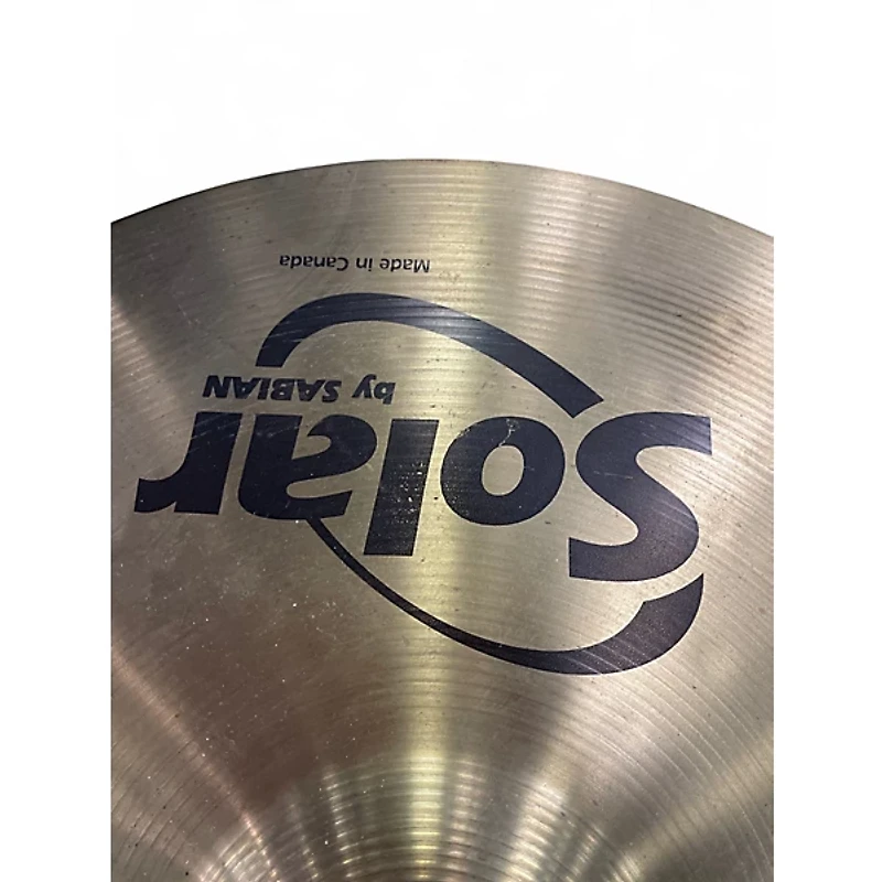Used SABIAN 14in SOLAR Cymbal