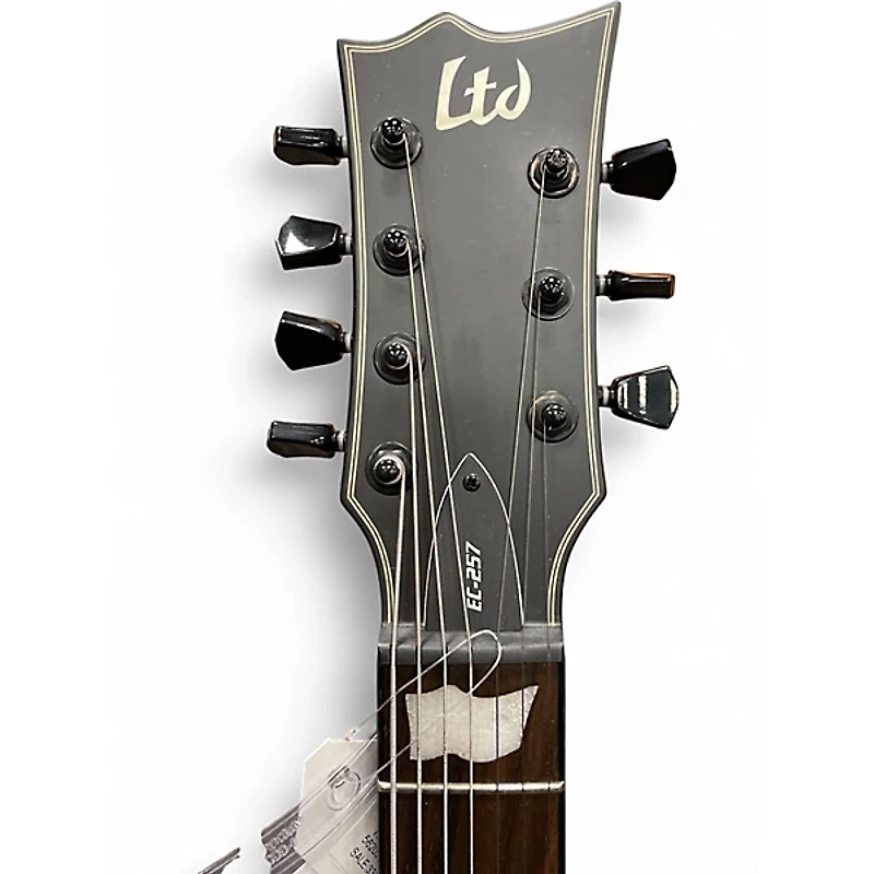 Used Ltd EC257 Black Solid Body Electric Guitar