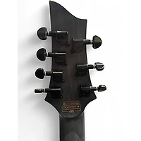 Used Schecter Guitar Research Omen Elite 7MS Charcoal Solid Body Electric Guitar