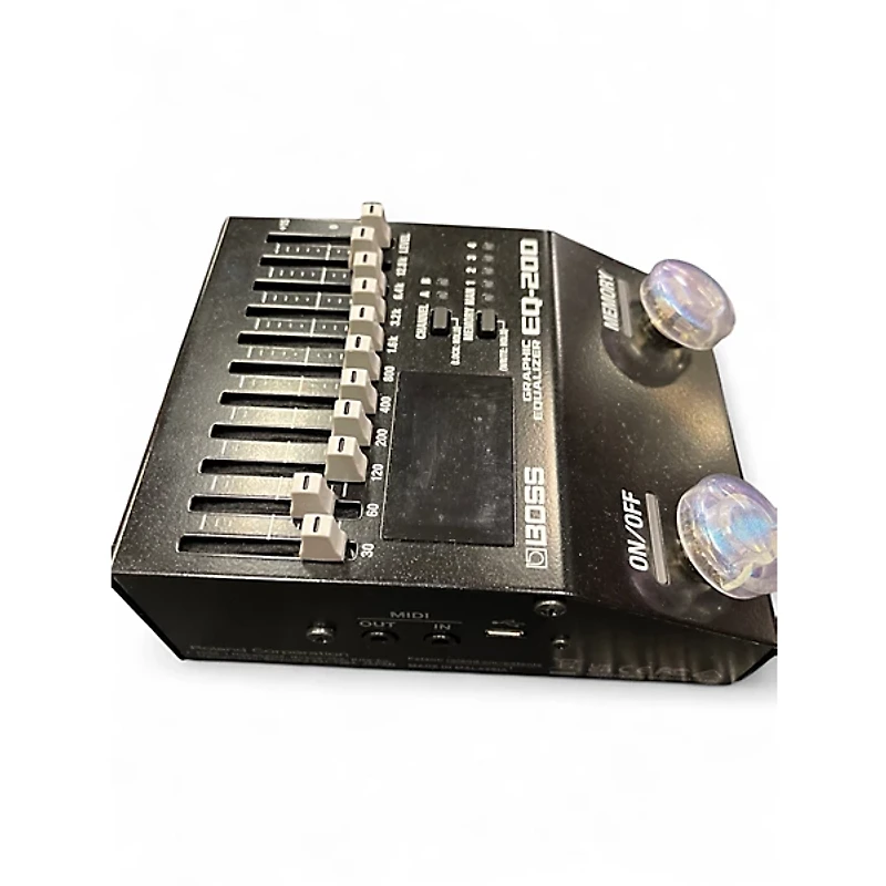 Used BOSS EQ200 Graphic Equalizer Pedal