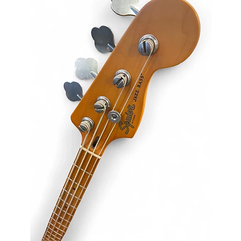 Used Squier 40TH ANNIVERSARY JAZZ BASS Seafoam Green Electric Bass Guitar