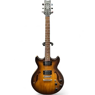 Used Ibanez AM73B Archtop 2 Color Sunburst Hollow Body Electric Guitar