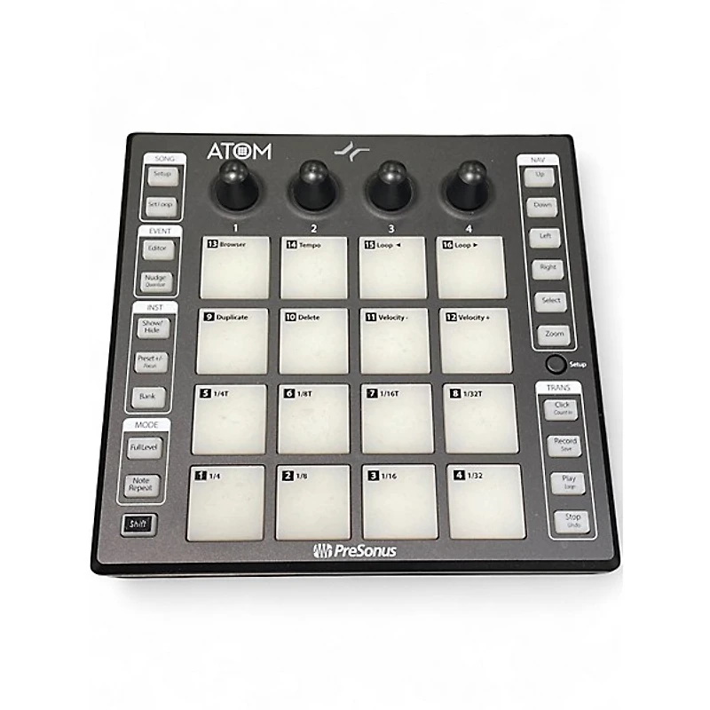 Used PreSonus ATOM MIDI Controller