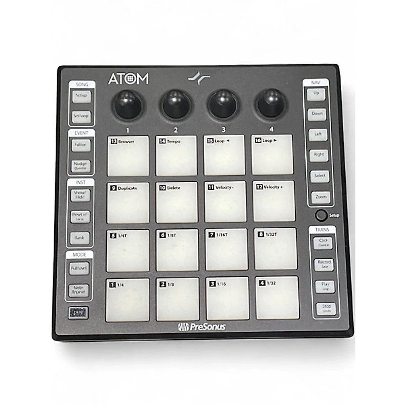 Used PreSonus ATOM MIDI Controller
