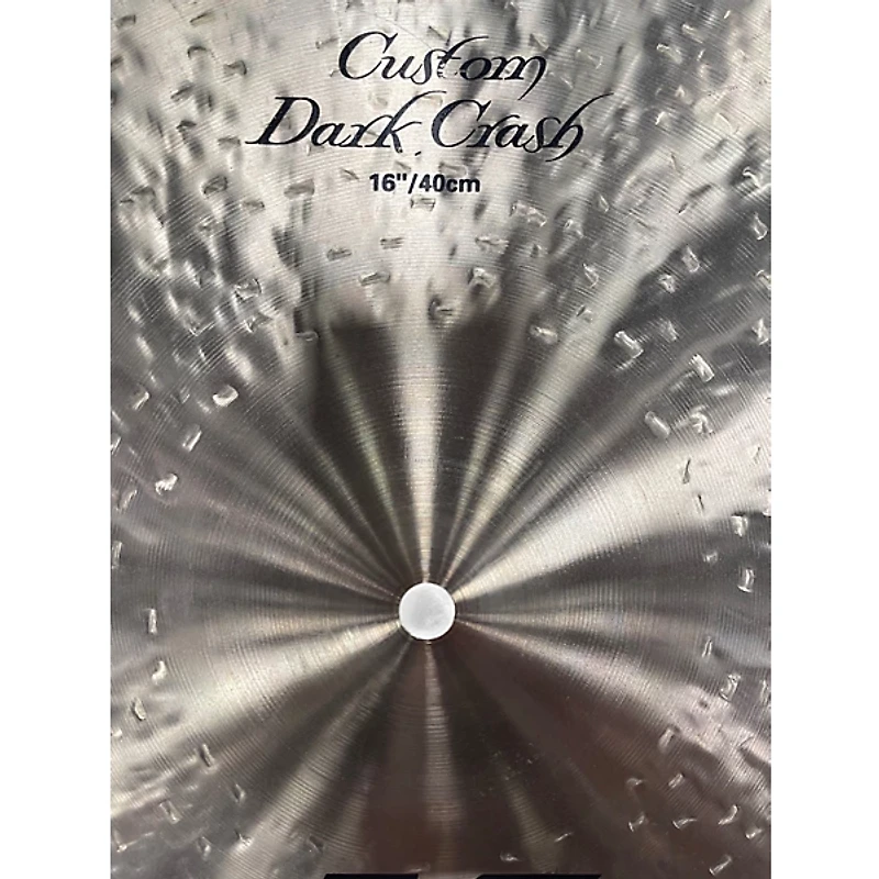 Used Zildjian 16in K Custom Dark Crash Cymbal