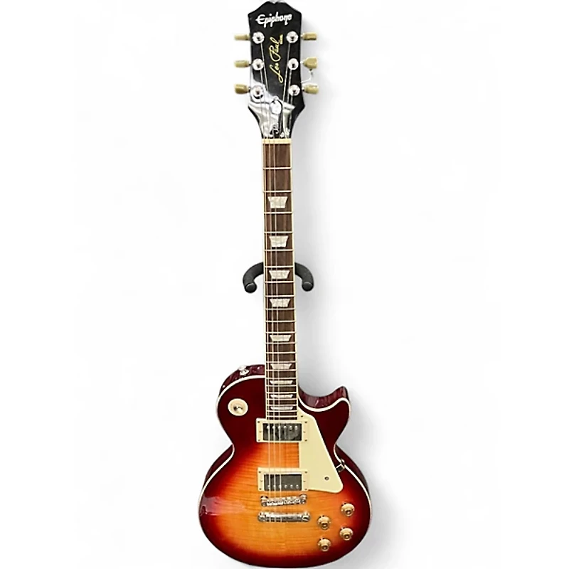 Used Epiphone Les Paul Standard 1950s 2 Color Sunburst Solid Body Electric Guitar